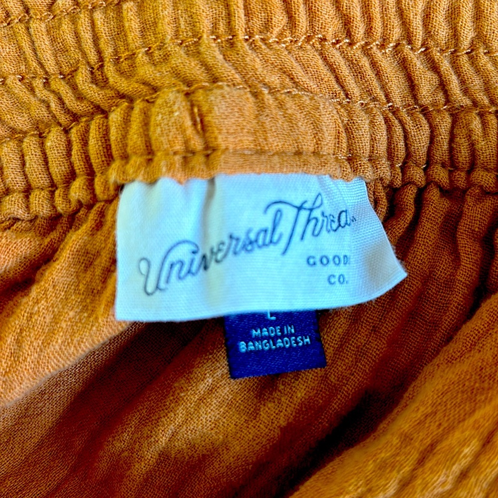 Universal Thread Orange Tiered Maxi Skirt - Picture 4 of 5